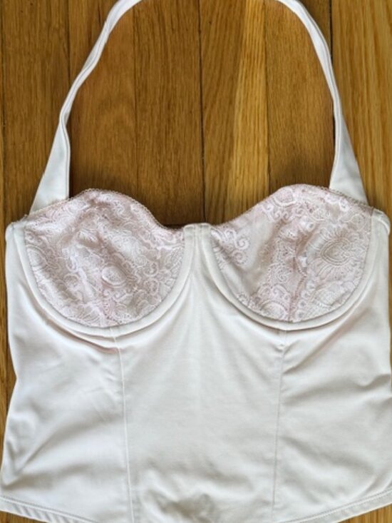 Garage Tops - Garage Pale Pink Bustier Top | Women’s Size M